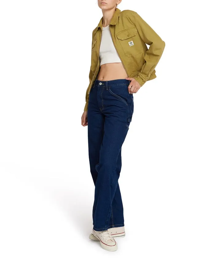 Paloma Jacket 8211 Ecru Olive Women Deus Ex Machina Outerwear Paloma Jacket 8211 Ecru Olive Women Deus Ex Machina Outerwear