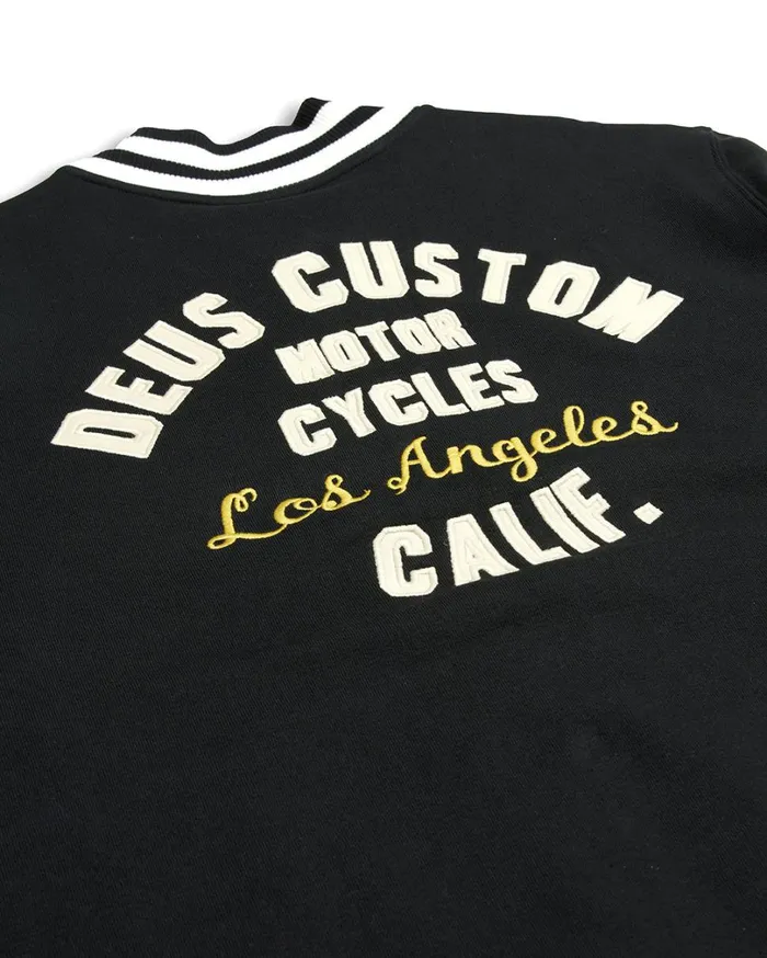 Patron Fleece Bomber 8211 Black Men Deus Ex Machina Jackets Patron Fleece Bomber 8211 Black Men Deus Ex Machina Jackets