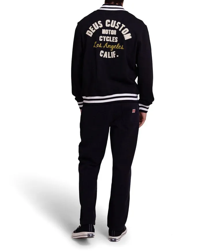 Patron Fleece Bomber 8211 Black Men Deus Ex Machina Jackets Patron Fleece Bomber 8211 Black Men Deus Ex Machina Jackets