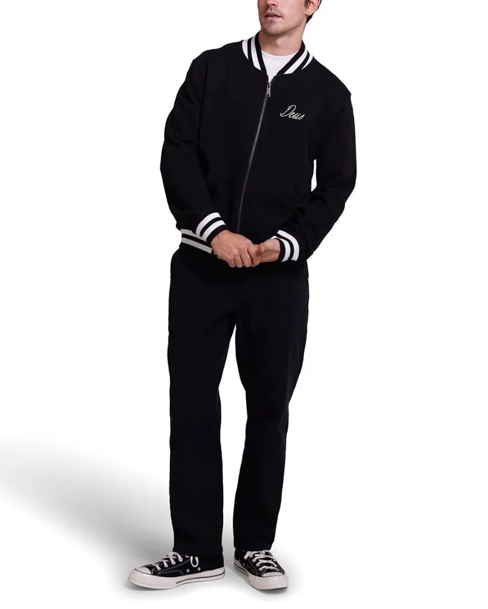 Patron Fleece Bomber 8211 Black Men Deus Ex Machina Jackets Patron Fleece Bomber 8211 Black Men Deus Ex Machina Jackets