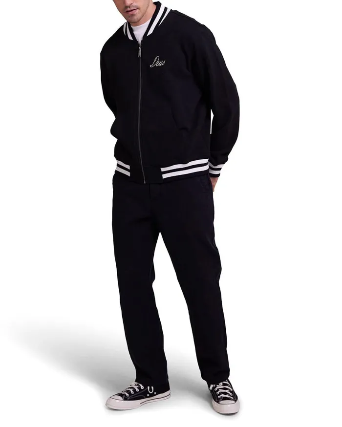 Patron Fleece Bomber 8211 Black Men Deus Ex Machina Jackets Patron Fleece Bomber 8211 Black Men Deus Ex Machina Jackets