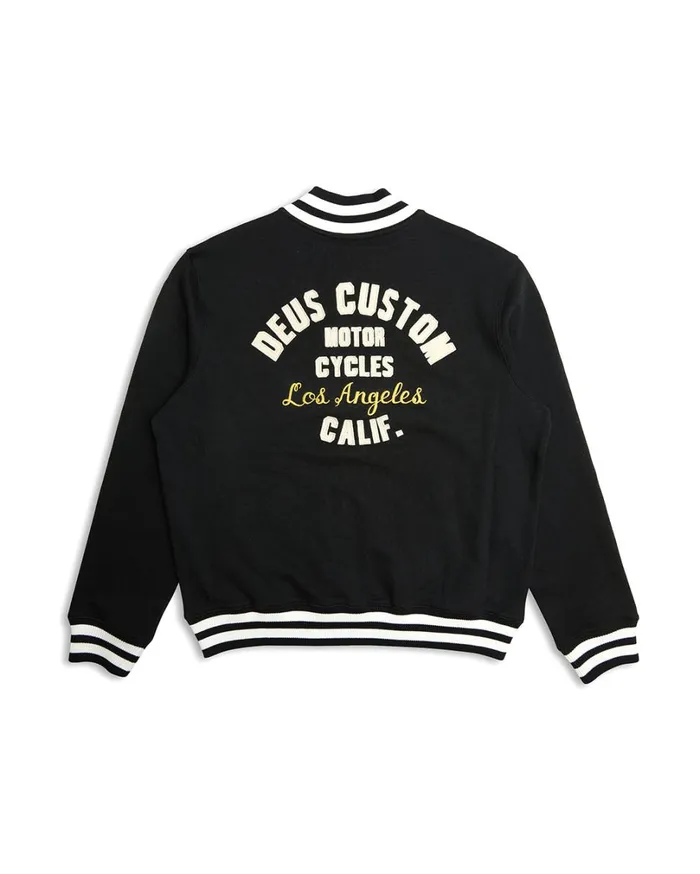 Patron Fleece Bomber 8211 Black Men Deus Ex Machina Jackets Patron Fleece Bomber 8211 Black Men Deus Ex Machina Jackets