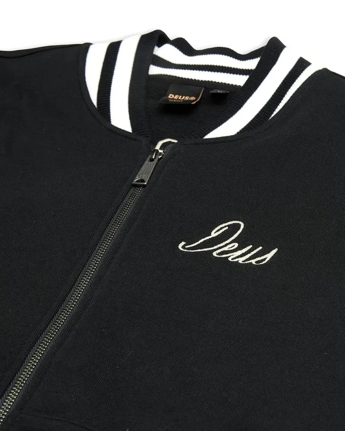 Patron Fleece Bomber 8211 Black Men Deus Ex Machina Jackets Patron Fleece Bomber 8211 Black Men Deus Ex Machina Jackets