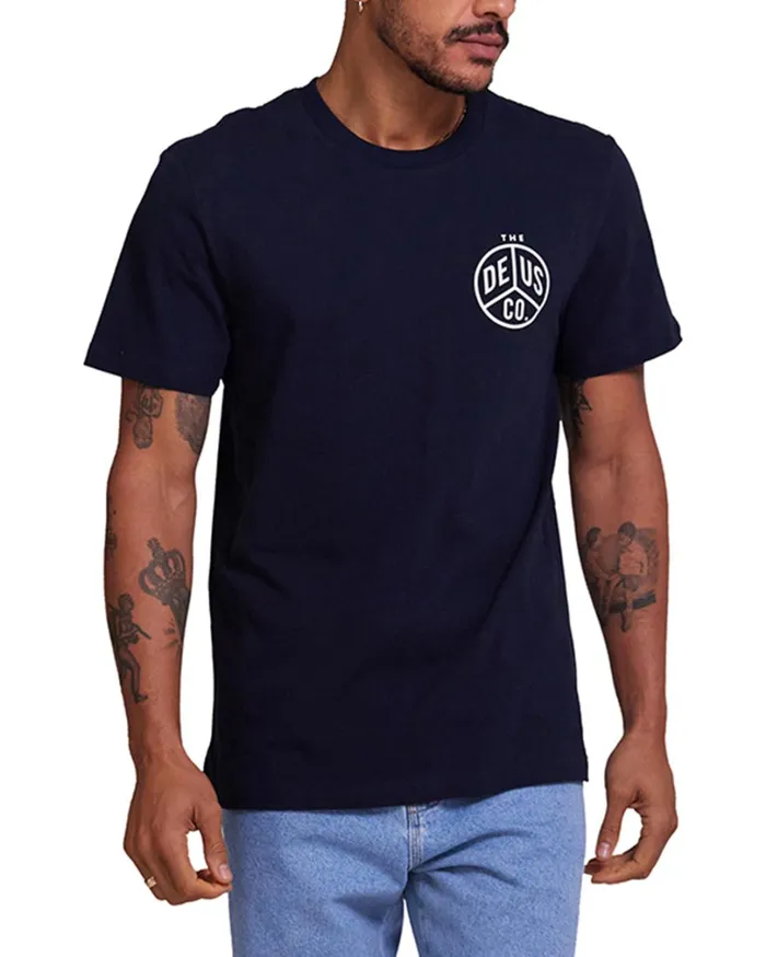 Peaces Tee 8211 Navy Men Deus Ex Machina Tees