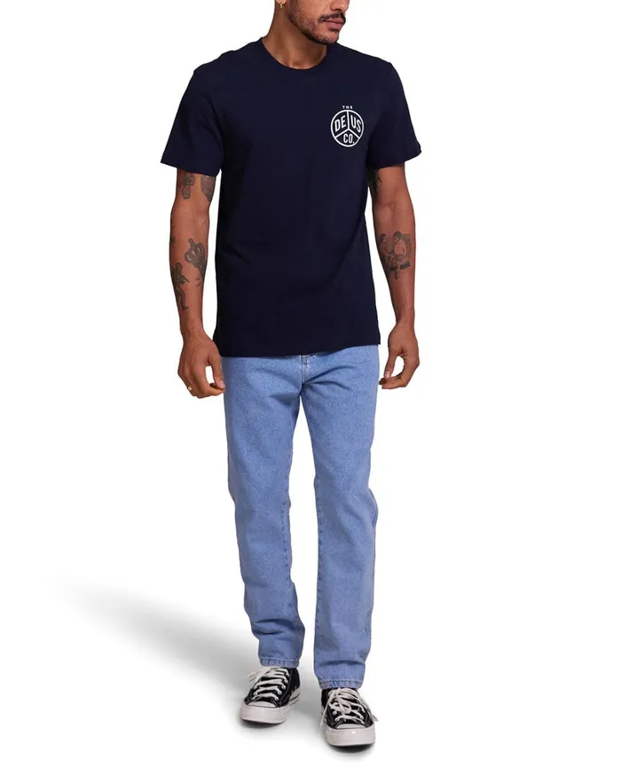 Peaces Tee 8211 Navy Men Deus Ex Machina Tees Peaces Tee 8211 Navy Men Deus Ex Machina Tees