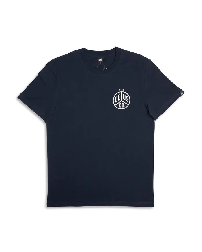 Peaces Tee 8211 Navy Men Deus Ex Machina Tees Peaces Tee 8211 Navy Men Deus Ex Machina Tees