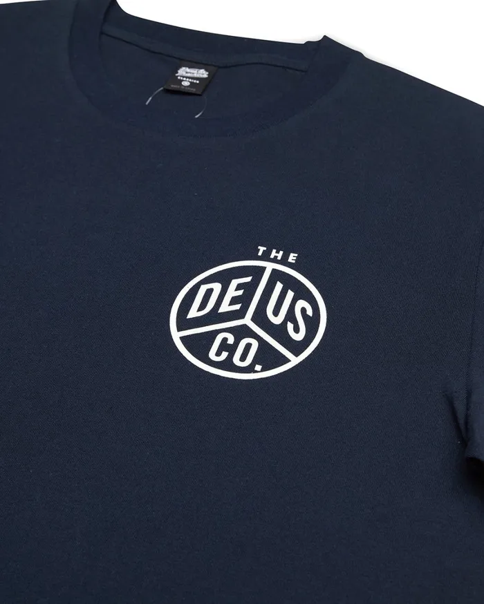 Peaces Tee 8211 Navy Men Deus Ex Machina Tees Peaces Tee 8211 Navy Men Deus Ex Machina Tees