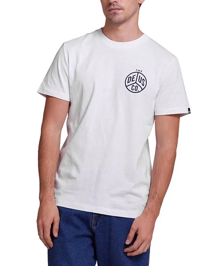 Peaces Tee 8211 White Men Deus Ex Machina Tees