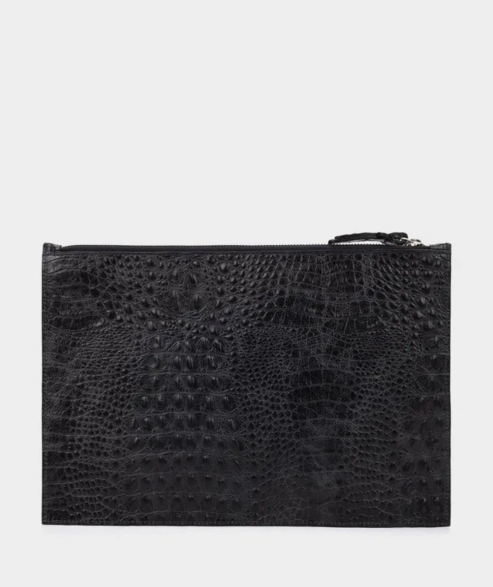 Pedro Miralles Accessories BOLSO DE MANO TIPO SOBRE DE PIEL Sobre Negro 8211 Woman