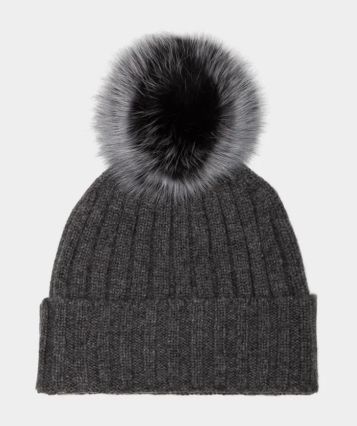 Pedro Miralles Accessories GORRO DE CACHEMIR Gorro Gris 8211 Woman