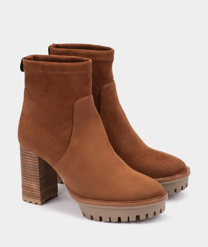 Pedro Miralles Ankle Boots BEIRUT Ante Strech Cuero 8211 Woman Pedro Miralles Ankle Boots BEIRUT Ante Strech Cuero 8211 Woman