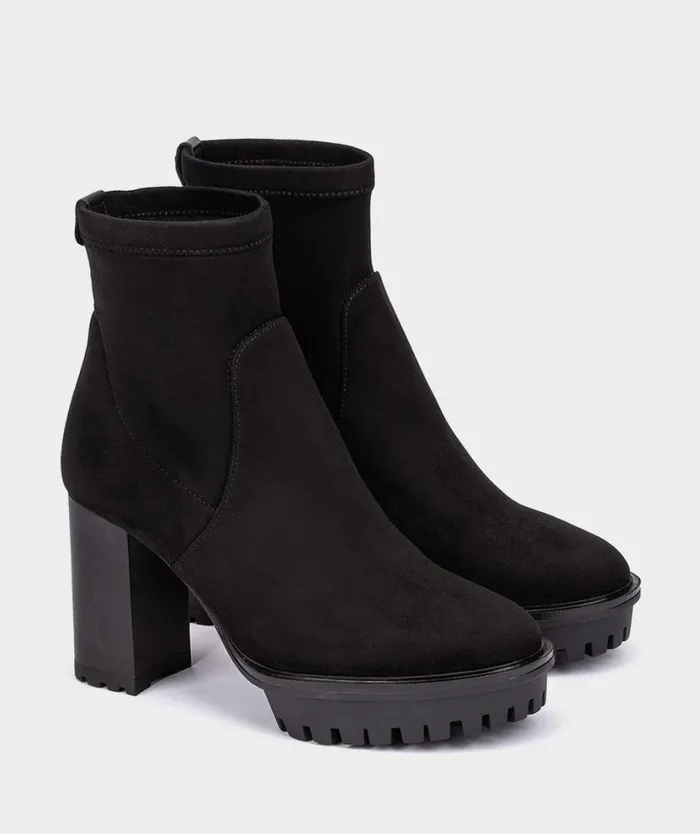 Pedro Miralles Ankle Boots BEIRUT Ante Strech Negro 8211 Woman Pedro Miralles Ankle Boots BEIRUT Ante Strech Negro 8211 Woman