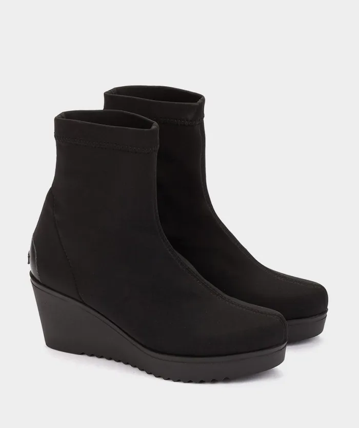 Pedro Miralles Ankle Boots BENASAU Ante Strech Negro 8211 Woman Pedro Miralles Ankle Boots BENASAU Ante Strech Negro 8211 Woman