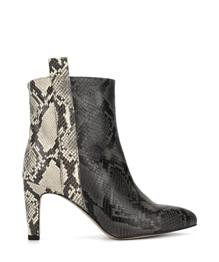 Pedro Miralles Ankle Boots BOGOT Pyton Diamante Asphalt 8211 Woman
