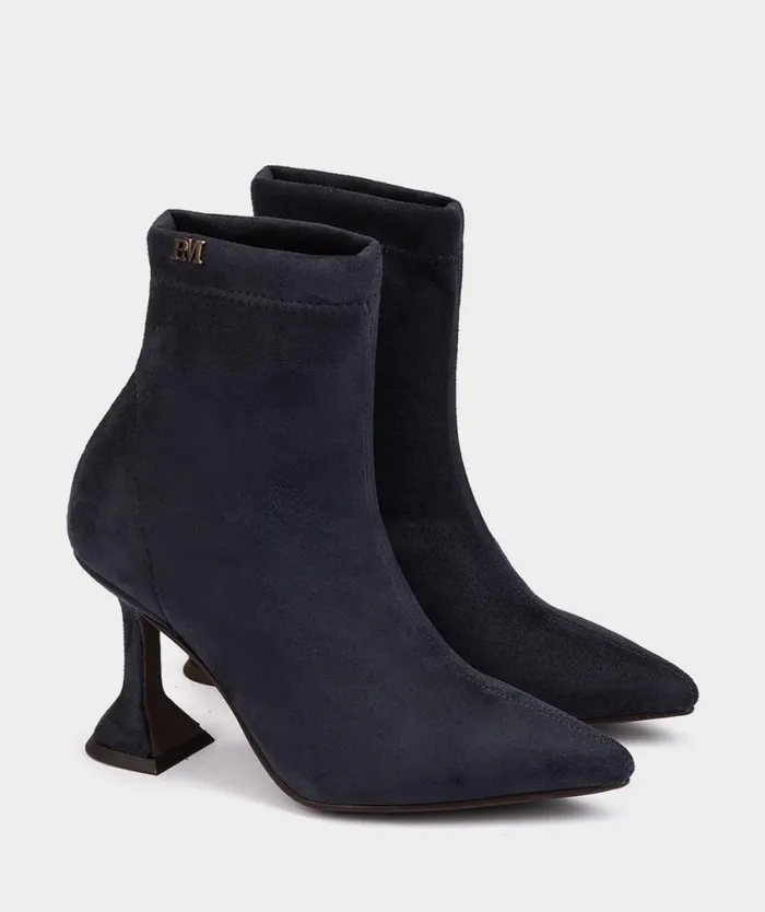 Pedro Miralles Ankle Boots BROTO Ante Strech Navy 8211 Woman Pedro Miralles Ankle Boots BROTO Ante Strech Navy 8211 Woman