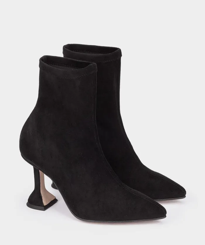 Pedro Miralles Ankle Boots BROTO Ante Strech Negro 8211 Woman Pedro Miralles Ankle Boots BROTO Ante Strech Negro 8211 Woman