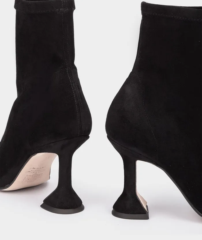 Pedro Miralles Ankle Boots BROTO Ante Strech Negro 8211 Woman Pedro Miralles Ankle Boots BROTO Ante Strech Negro 8211 Woman