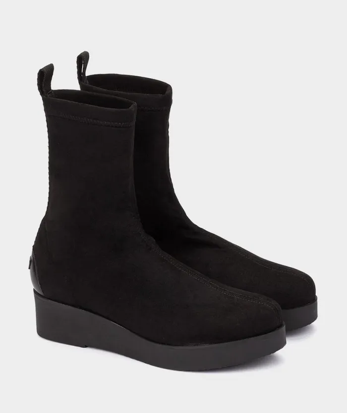 Pedro Miralles Ankle Boots BURANO Ante Stretch Negro 8211 Woman Pedro Miralles Ankle Boots BURANO Ante Stretch Negro 8211 Woman