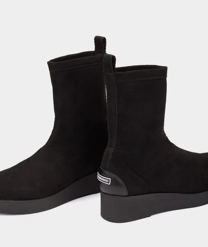 Pedro Miralles Ankle Boots BURANO Ante Stretch Negro 8211 Woman Pedro Miralles Ankle Boots BURANO Ante Stretch Negro 8211 Woman