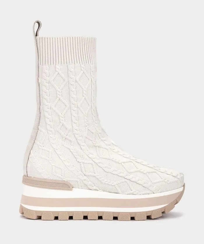 Pedro Miralles Ankle Boots CLERMONT Sock Blanco 8211 Woman