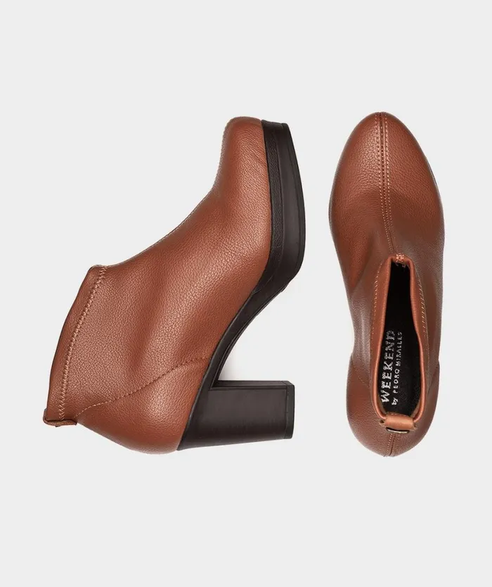 Pedro Miralles Ankle Boots CORTONA Beluga Strech Cuero 8211 Woman Pedro Miralles Ankle Boots CORTONA Beluga Strech Cuero 8211 Woman
