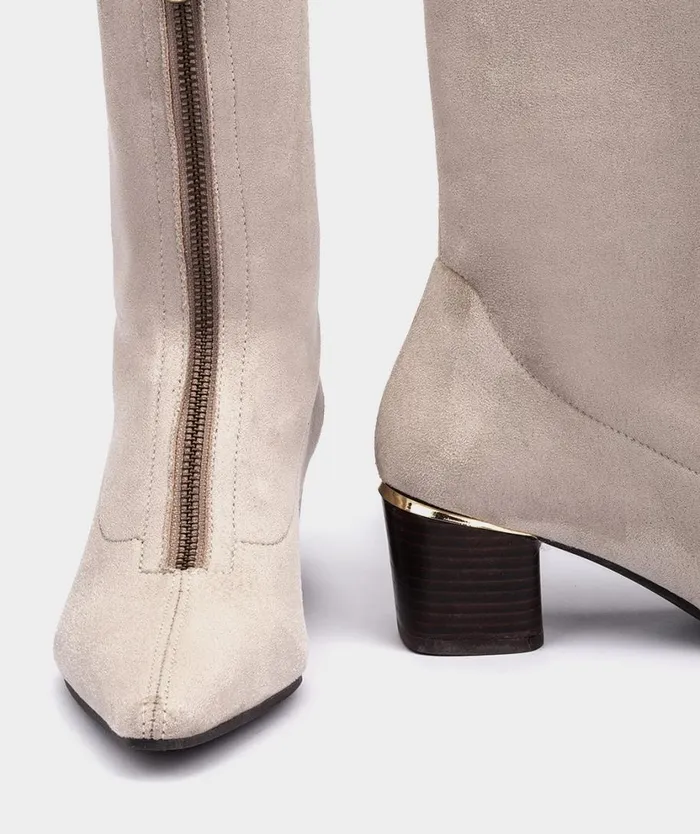 Pedro Miralles Ankle Boots DACA Ante Strech Caliza 8211 Woman Pedro Miralles Ankle Boots DACA Ante Strech Caliza 8211 Woman