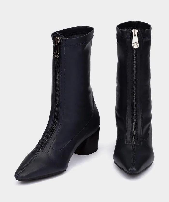 Pedro Miralles Ankle Boots DACA Napa Strech Marino 8211 Woman Pedro Miralles Ankle Boots DACA Napa Strech Marino 8211 Woman
