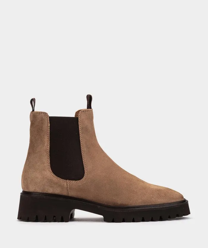 Pedro Miralles Ankle Boots DUDINCE Velour Birra 8211 Woman