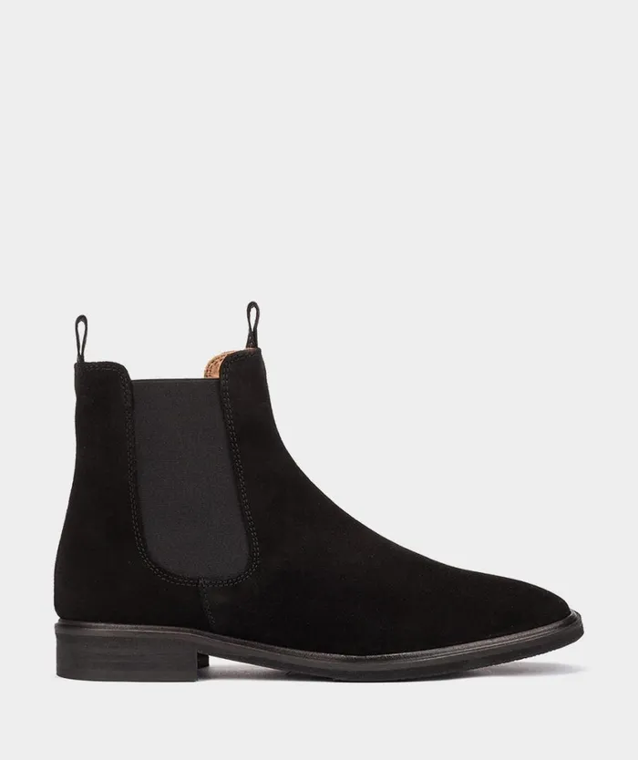 Pedro Miralles Ankle Boots DUDINCE Velour Negro 8211 Woman