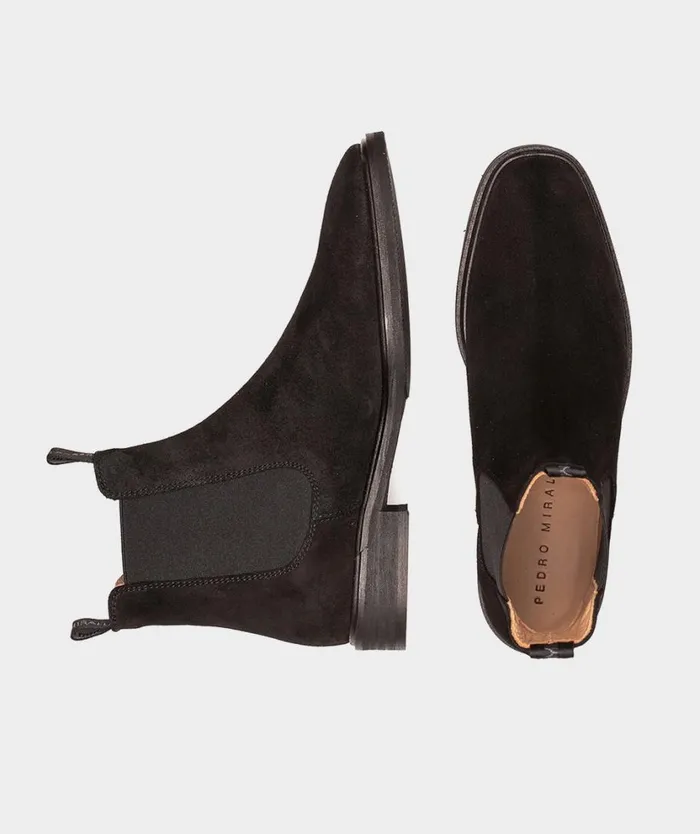 Pedro Miralles Ankle Boots DUDINCE Velour Negro 8211 Woman Pedro Miralles Ankle Boots DUDINCE Velour Negro 8211 Woman