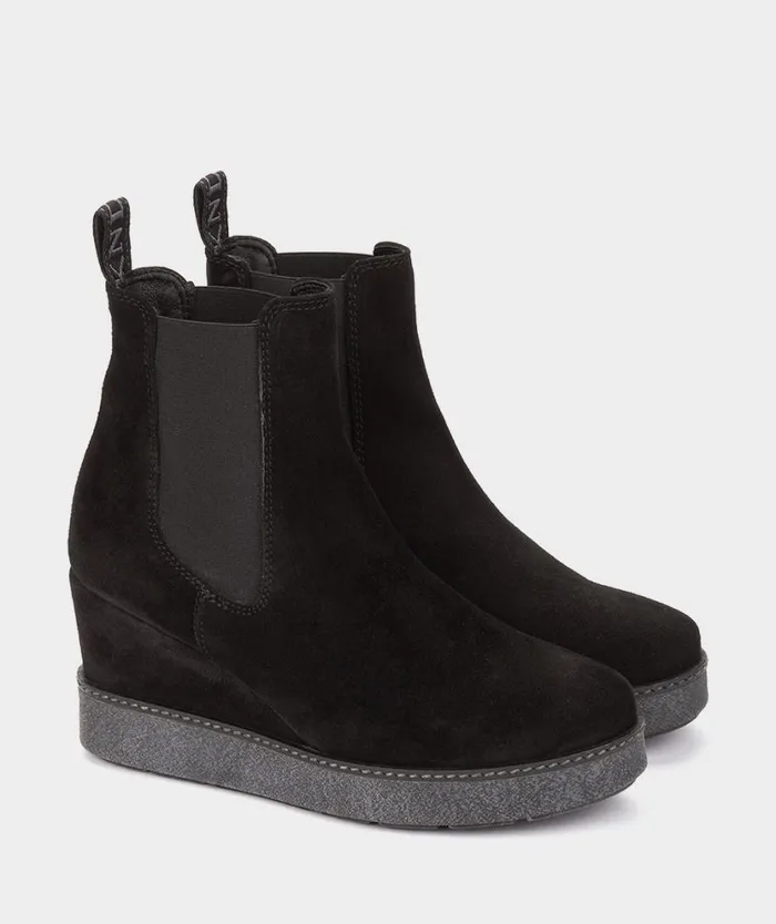 Pedro Miralles Ankle Boots DUOMO Velour Negro 8211 Woman Pedro Miralles Ankle Boots DUOMO Velour Negro 8211 Woman