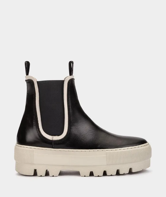Pedro Miralles Ankle Boots FORKS Seta Negro 8211 Woman