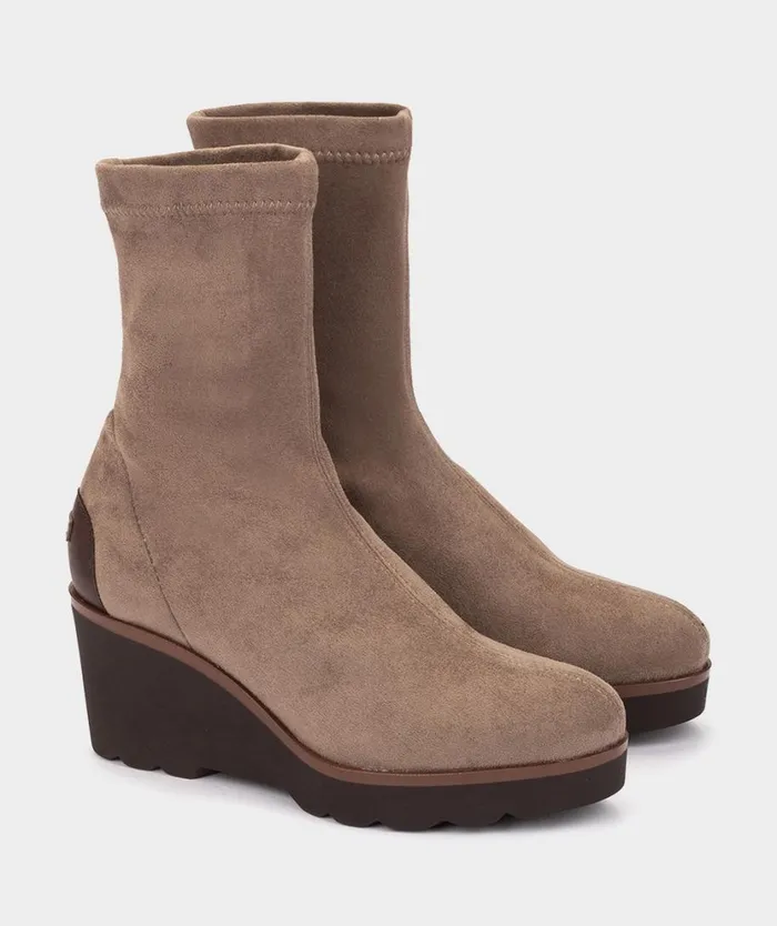 Pedro Miralles Ankle Boots HITA Ante Strech Taupe 8211 Woman Pedro Miralles Ankle Boots HITA Ante Strech Taupe 8211 Woman