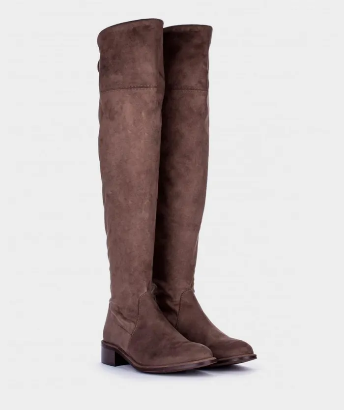 Pedro Miralles Ankle Boots ILSAN Ante Elastico Taupe 8211 Woman Pedro Miralles Ankle Boots ILSAN Ante Elastico Taupe 8211 Woman