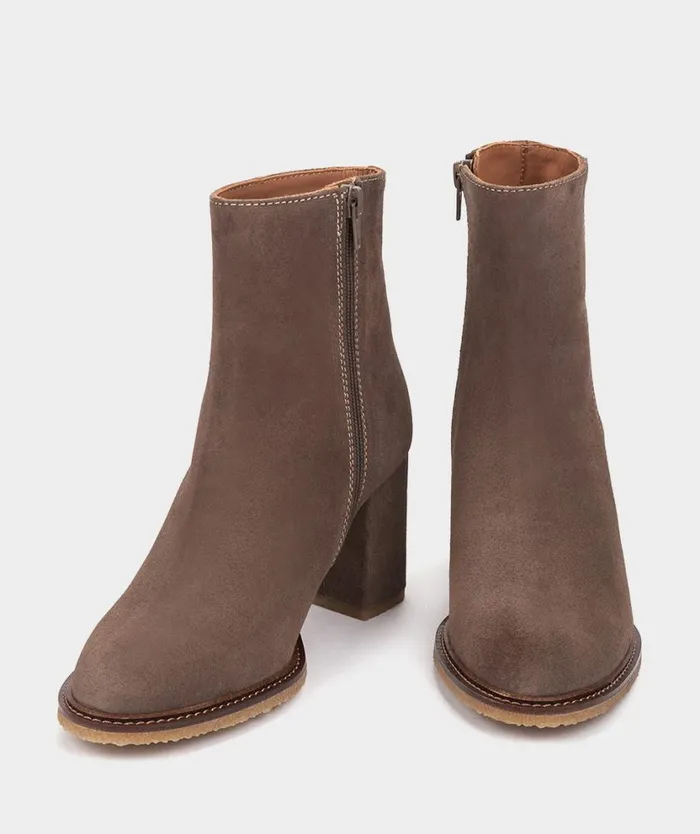 Pedro Miralles Ankle Boots INARI Velour Fango 8211 Woman Pedro Miralles Ankle Boots INARI Velour Fango 8211 Woman