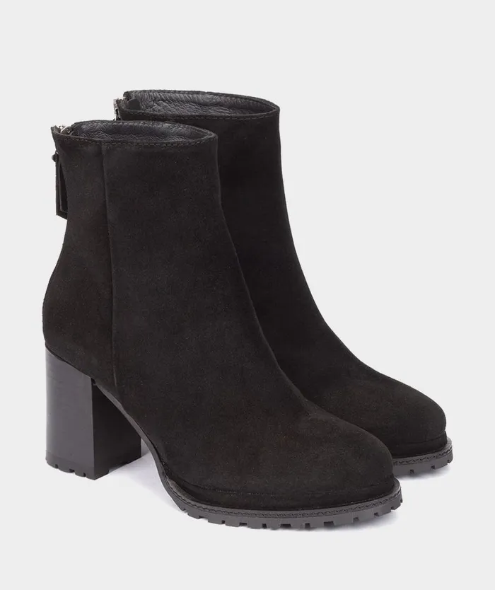 Pedro Miralles Ankle Boots IZABAL Velour Negro 8211 Woman Pedro Miralles Ankle Boots IZABAL Velour Negro 8211 Woman