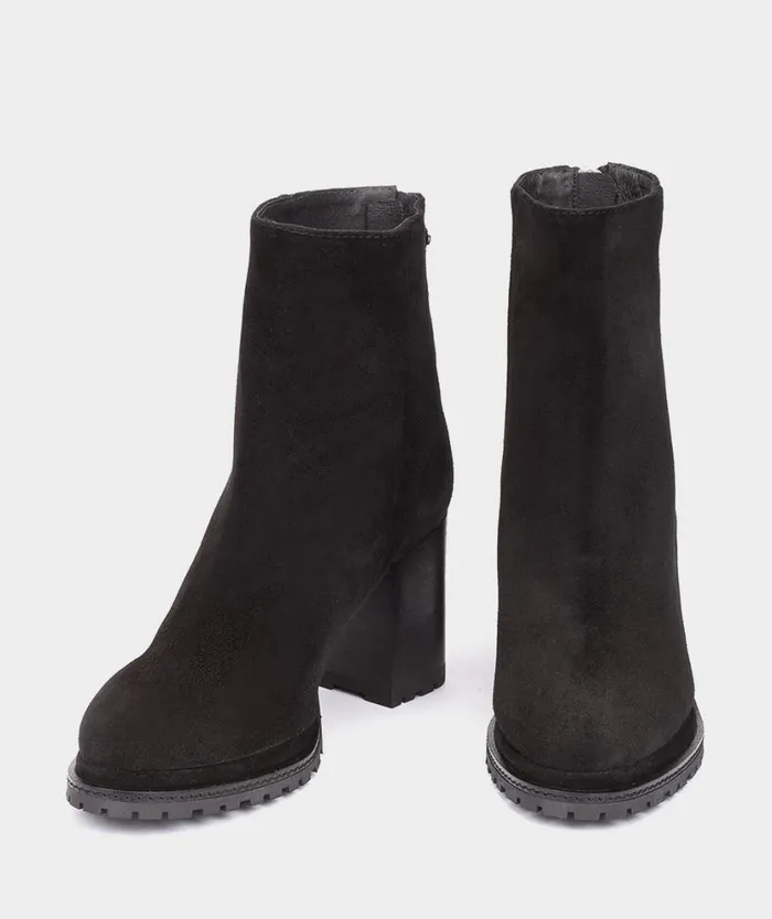Pedro Miralles Ankle Boots IZABAL Velour Negro 8211 Woman Pedro Miralles Ankle Boots IZABAL Velour Negro 8211 Woman