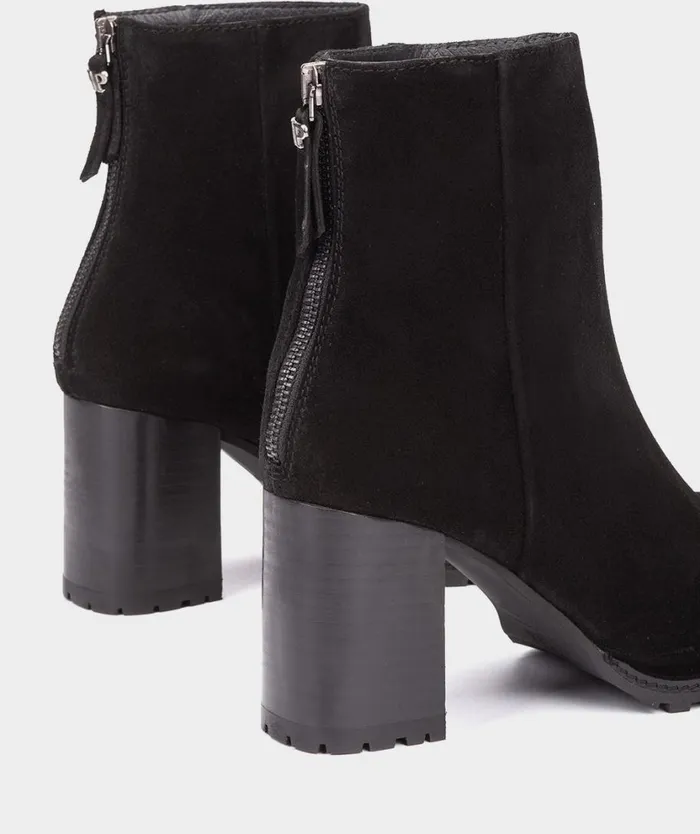 Pedro Miralles Ankle Boots IZABAL Velour Negro 8211 Woman Pedro Miralles Ankle Boots IZABAL Velour Negro 8211 Woman