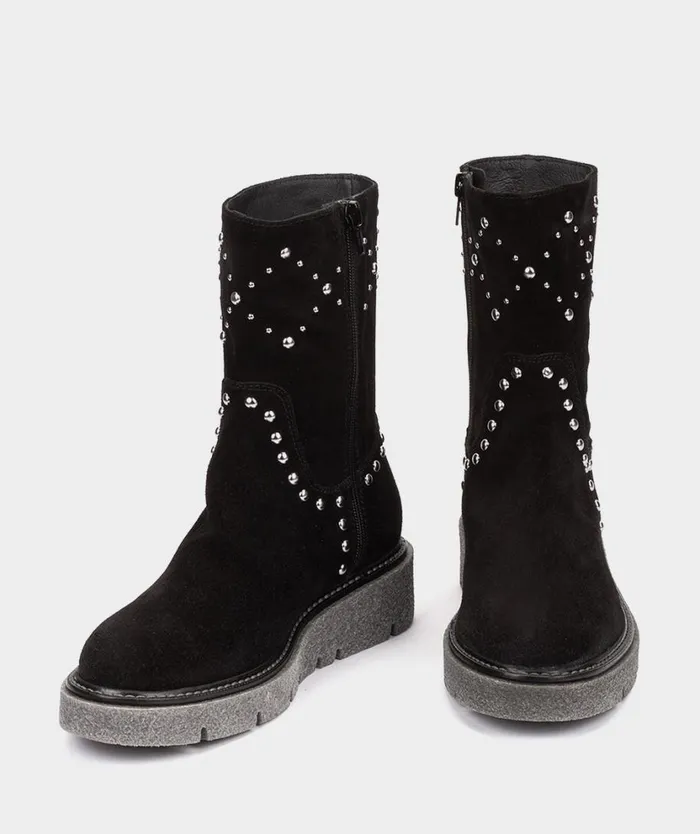 Pedro Miralles Ankle Boots JIJONA Velour Negro 8211 Woman Pedro Miralles Ankle Boots JIJONA Velour Negro 8211 Woman