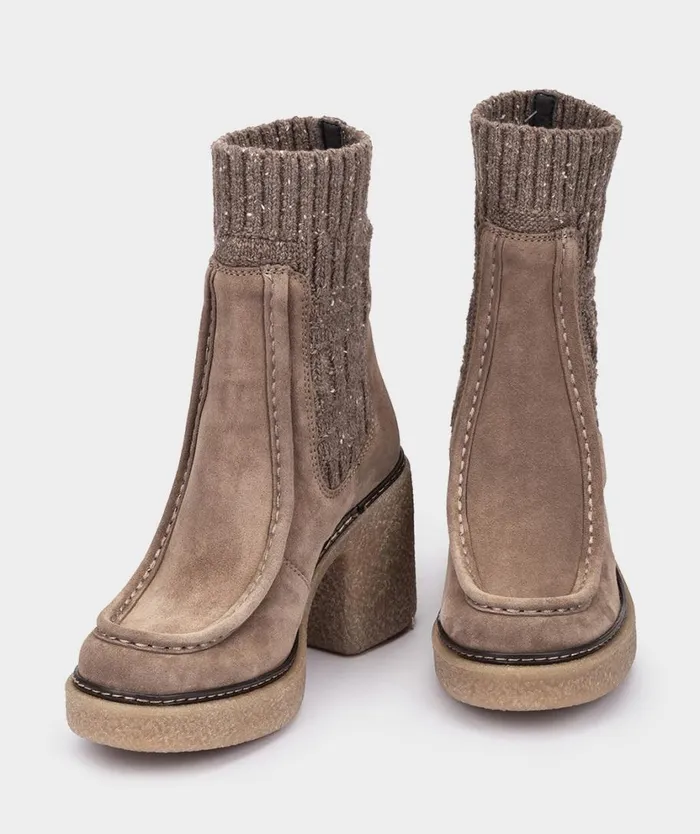Pedro Miralles Ankle Boots JUJUY Velour Marmota 8211 Woman Pedro Miralles Ankle Boots JUJUY Velour Marmota 8211 Woman