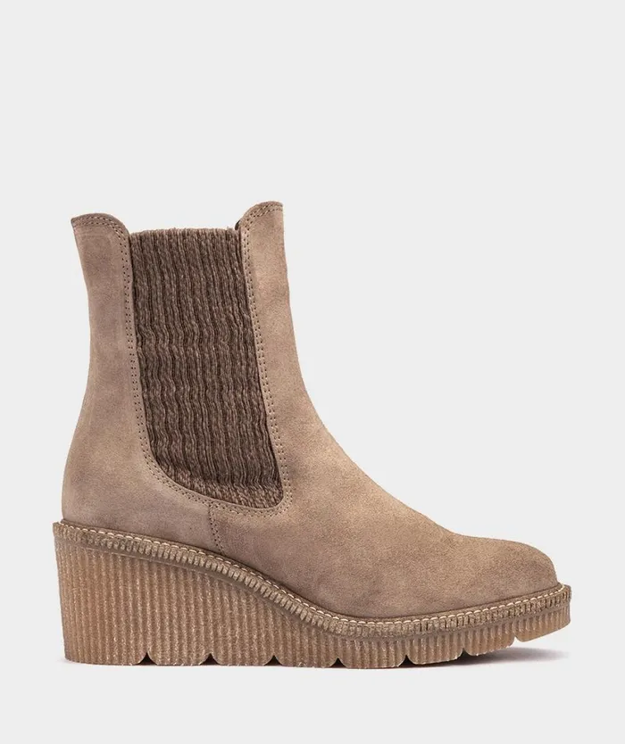 Pedro Miralles Ankle Boots KIEL Velour Marmota 8211 Woman