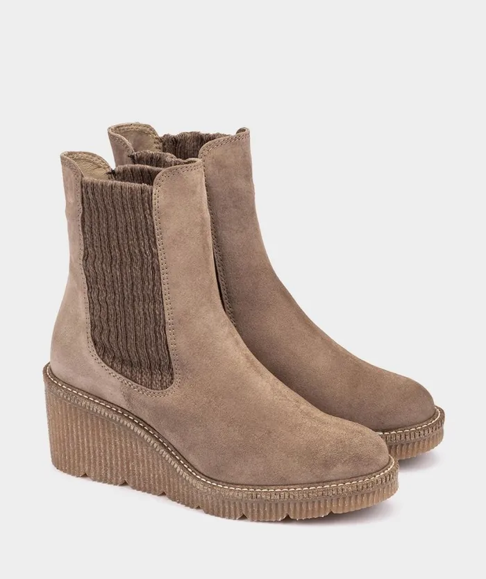 Pedro Miralles Ankle Boots KIEL Velour Marmota 8211 Woman Pedro Miralles Ankle Boots KIEL Velour Marmota 8211 Woman
