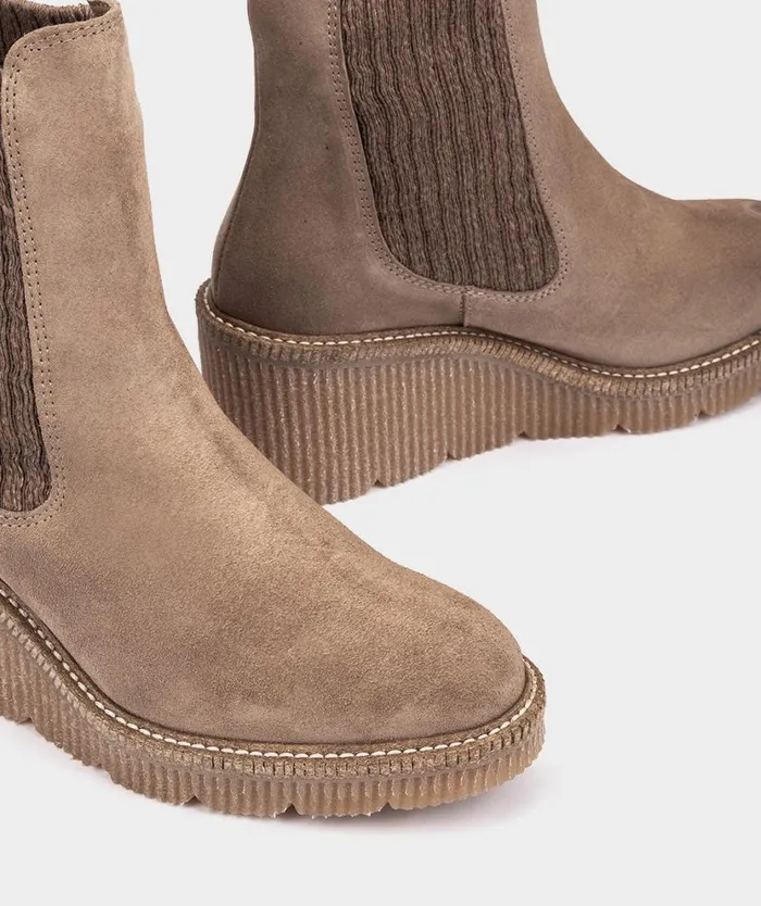 Pedro Miralles Ankle Boots KIEL Velour Marmota 8211 Woman Pedro Miralles Ankle Boots KIEL Velour Marmota 8211 Woman
