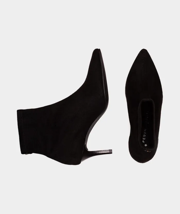 Pedro Miralles Ankle Boots KOBE Ante Strech Negro 8211 Woman Pedro Miralles Ankle Boots KOBE Ante Strech Negro 8211 Woman