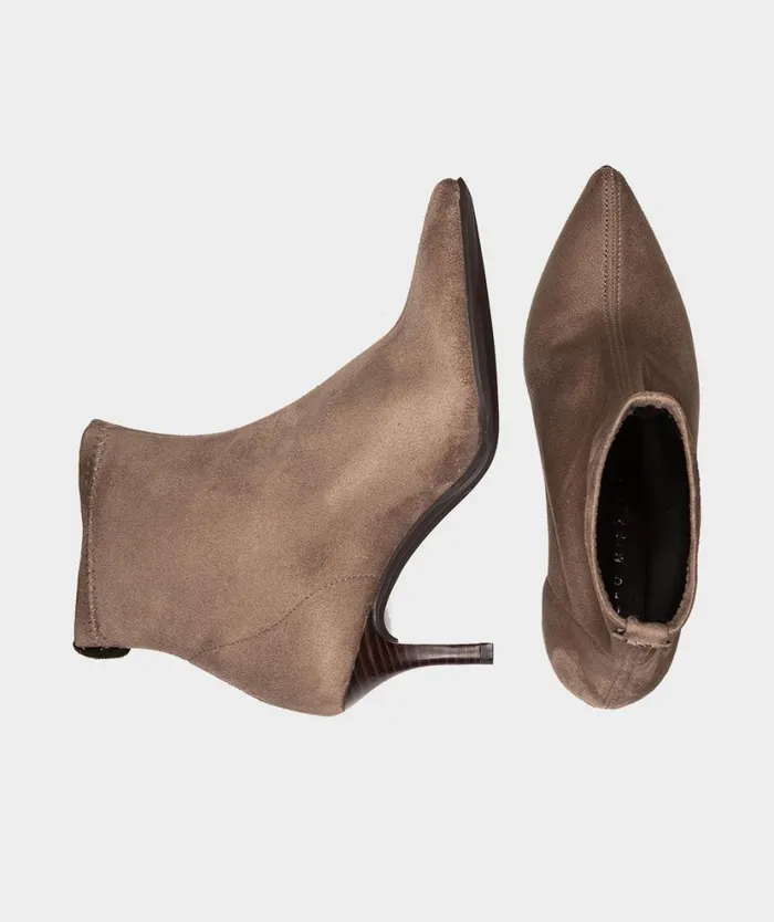 Pedro Miralles Ankle Boots KOBE Ante Strech Taupe 8211 Woman Pedro Miralles Ankle Boots KOBE Ante Strech Taupe 8211 Woman