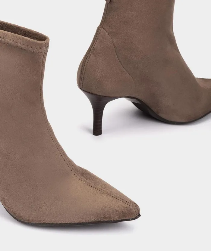 Pedro Miralles Ankle Boots KOBE Ante Strech Taupe 8211 Woman Pedro Miralles Ankle Boots KOBE Ante Strech Taupe 8211 Woman