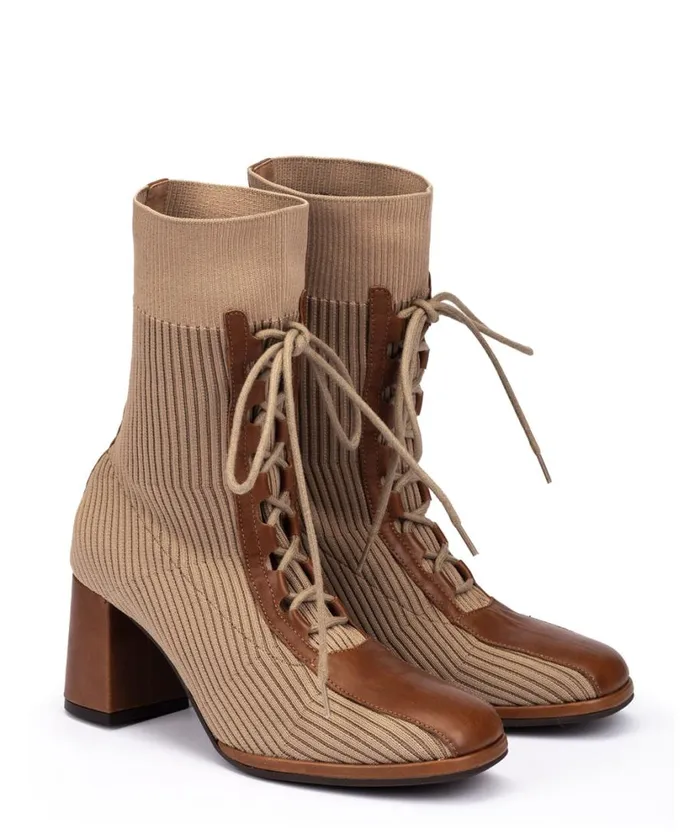 Pedro Miralles Ankle Boots LAUSANA Sock Camel 8211 Woman Pedro Miralles Ankle Boots LAUSANA Sock Camel 8211 Woman