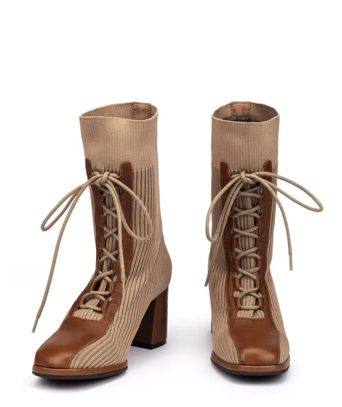 Pedro Miralles Ankle Boots LAUSANA Sock Camel 8211 Woman Pedro Miralles Ankle Boots LAUSANA Sock Camel 8211 Woman