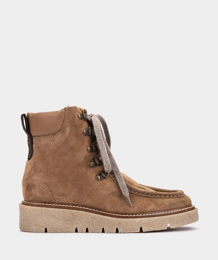 Pedro Miralles Ankle Boots LUBLIN Velour Birra 8211 Woman