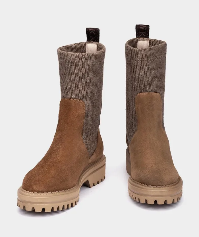 Pedro Miralles Ankle Boots MANAROLA Velour Birra 8211 Woman Pedro Miralles Ankle Boots MANAROLA Velour Birra 8211 Woman